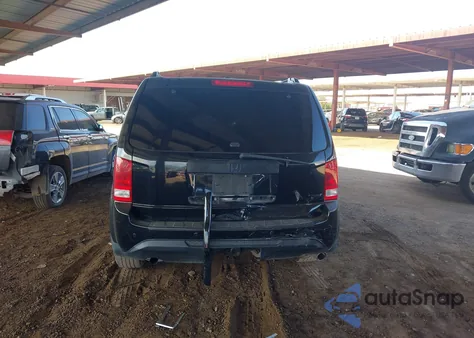 2014 Honda Pilot Touring from USA, damaged, VIN 5FNYF4H9XEB038873